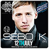 Sebo K 12 июля в баре «Опиум», Харьков