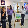 Третий благотворительный аукцион детских рисунков в выставочном зале «Родина» 16 декабря