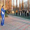 Афиша спорта в Белгороде: Общегородская зарядка с Тарасом Хтеем