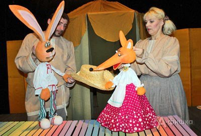 Спектакль Гомельского театра кукол «Не все зайцы – кролики» в Белгороде