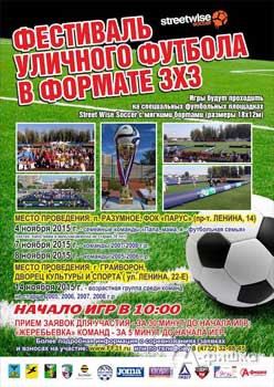 Фестиваль уличного футбола в Разумном и Грайвороне 4-14 ноября августа 2015 года