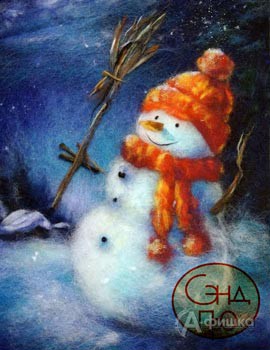 Новогодний мастер-класс «Забавный снеговичок» в  Белгород