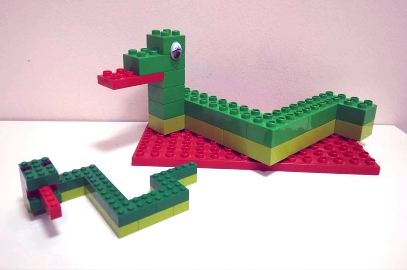 «Лего-конструирование: Весёлая змейка» в клубе «Шелковые Детки»: Детская афиша Белгорода