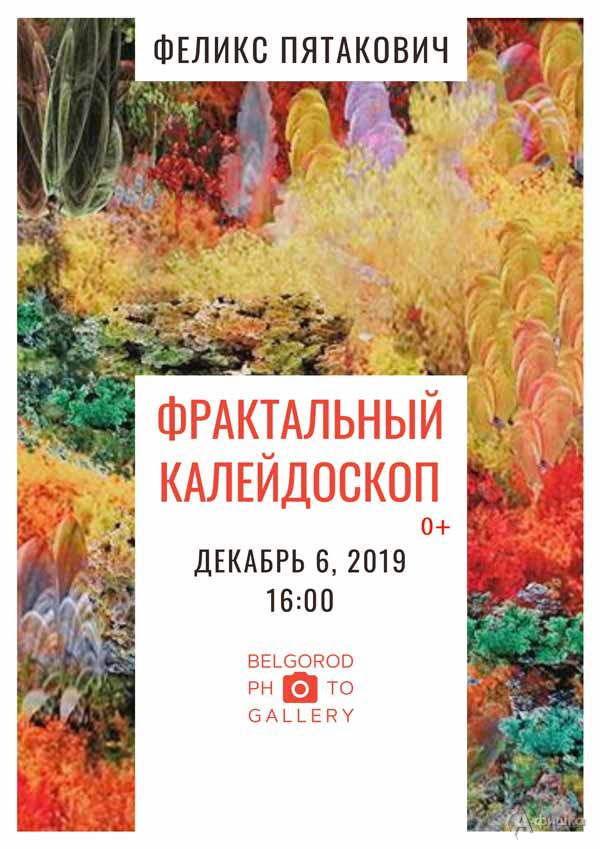 Выставка Феликса Пятаковича «Фрактальный калейдоскоп»: Афиша выставок в Белгороде