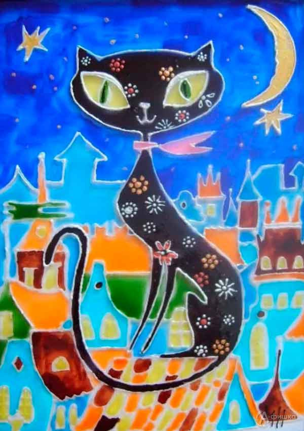 Мастер-класс по рисованию на стекле «Кошечка»: Детская афиша Белгорода