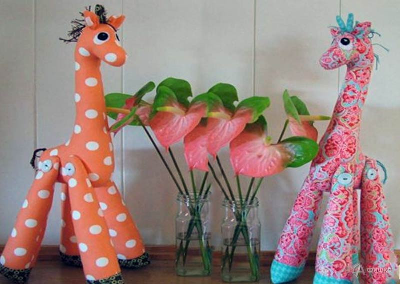 Мастер-класс по созданию мягкой игрушки «Позитивный жираф»: Детская афиша Белгорода