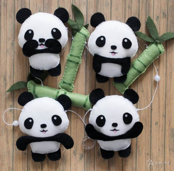Мастер-класс по созданию мягкой игрушки «Бамбуковая панда»: Детская афиша Белгорода