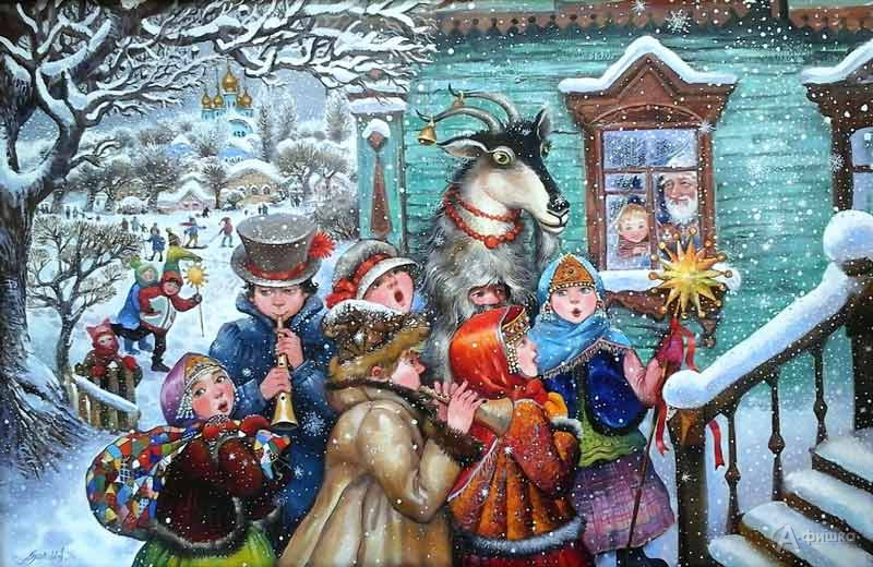 Занятие «Рождественские поздравительные песни»: Детская афиша Белгорода
