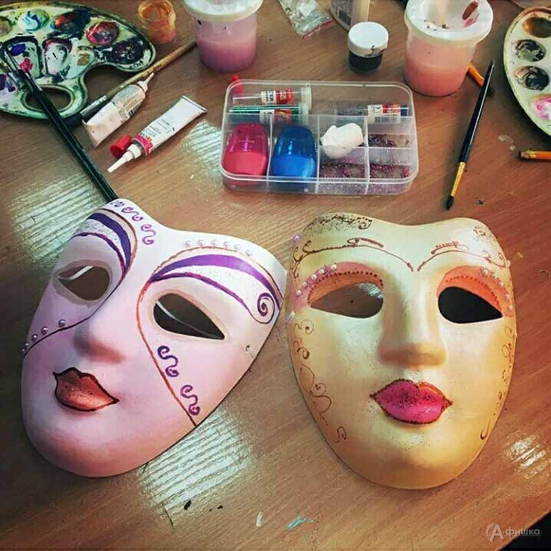 Мастер-класс «Роспись венецианской маски»: Не пропусти в Белгороде