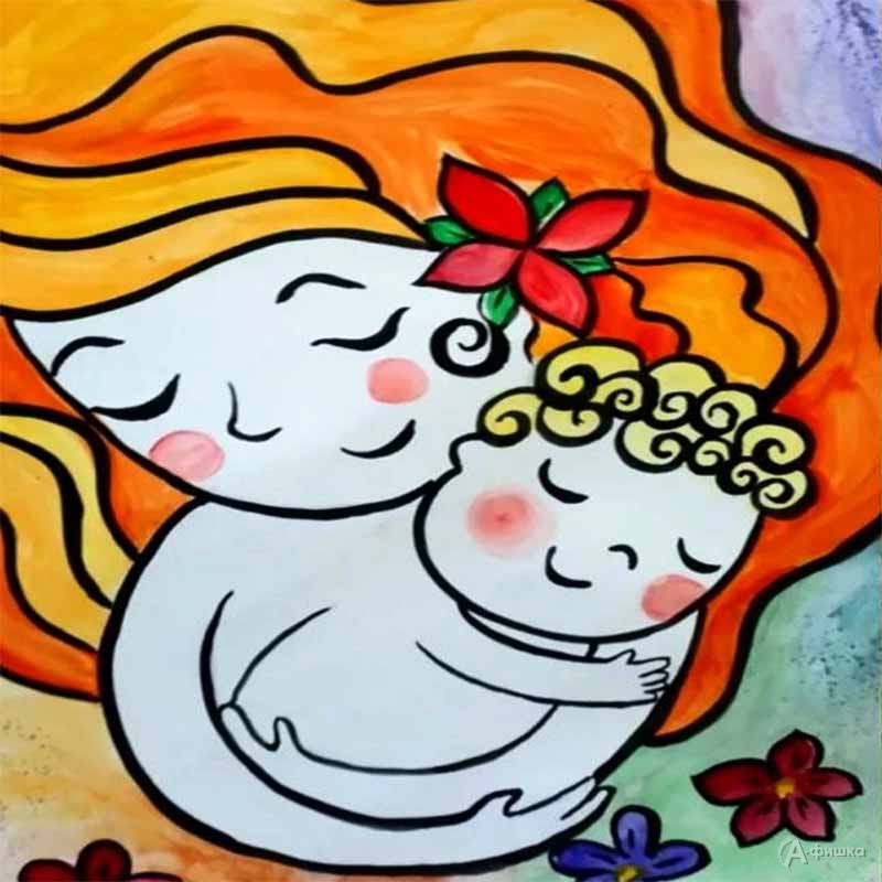 Мастер-класс по рисованию на стекле «Счастливая мамочка»: Детская афиша Белгорода