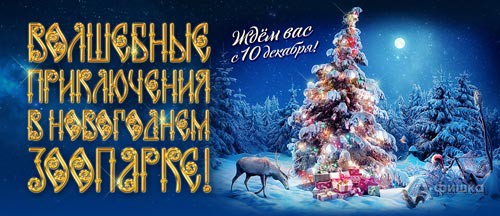 Интерактивный спектакль «Волшебные приключения в новогоднем зоопарке»: Новогодняя афиша Белгорода