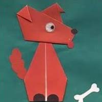 Мастер-класс «Оригами: Пёс» в клубе Шелковые Детки: Детская афиша Белгорода