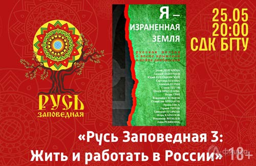 Презентация сборника стихов «Я — израненная земля»: Не пропусти в Белгороде