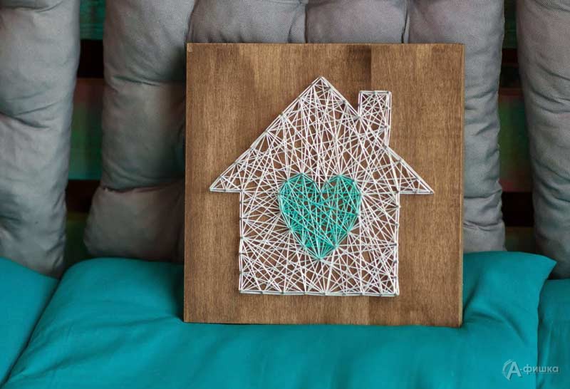 Мастер-класс «String art»: Декор из гвоздей и ниток в СэндПРО Белгород: Детская афиша Белгорода Мастер-класс «String art»: Декор из гвоздей и ниток в СэндПРО Белгород: Детская афиша Белгорода