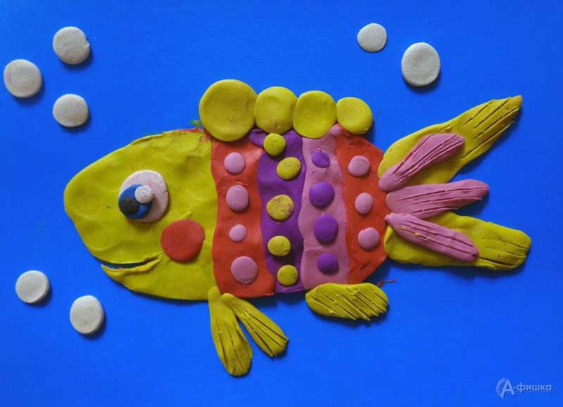 Занятие «Весёлая рыбка» в клубе досуга и творчества «Шелковые детки»: Детская афиша Белгорода