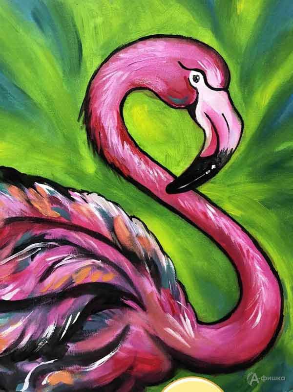 Мастер-класс «Розовый фламинго»: Детская афиша Белгорода