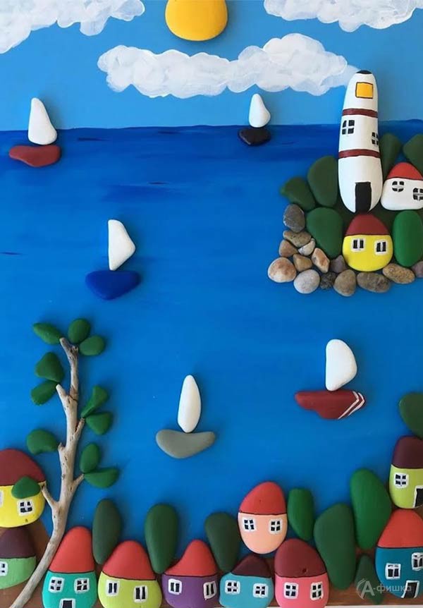 Мастер-класс «Морской пейзаж»: Детская афиша Белгорода