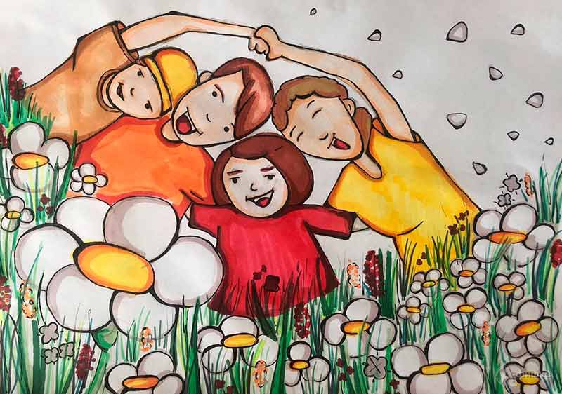 Музейное конфетти «Ромашка счастья»: Детская афиша Белгорода