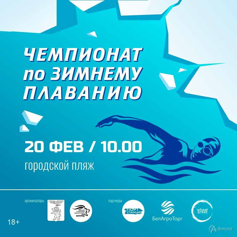Чемпионат по зимнему плаванию: Афиша спорта в Белгороде