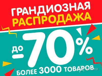 Грандиозная распродажа в «Бегемоте»
