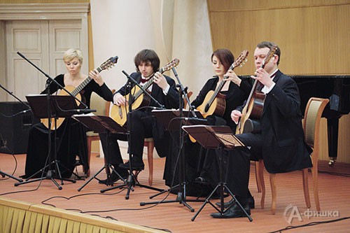 Русский Гитарный Квартет исполнил на Белгородчине музыку Испании и России