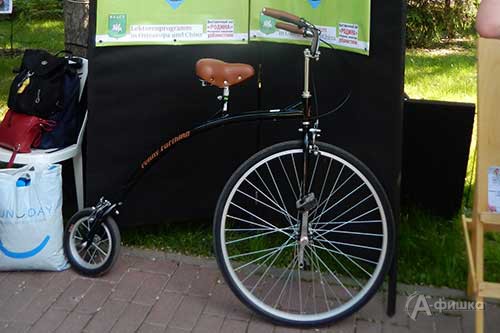 III АРТ-фестиваль в Белгороде: велосипед «пенни-фартинг» из коллекции В. Савченко