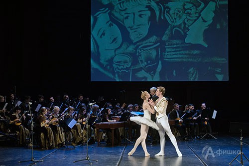 Артисты балета Дарья Дариенко и Никита Кириллов в программе «Сказки Пушкина»