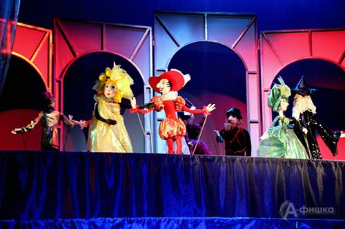 Оренбургские кукольники впервые представили на белгородской сцене спектакль «Золушка»