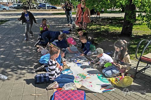 В Белгороде, в парке Победы, прошёл IV городской открытый Арт-фестиваль 