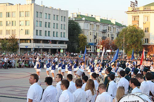Парад духовых оркестров России «Первый салют Победы» в Белгороде