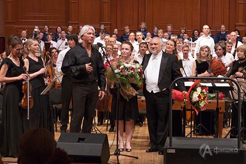 Дмитрий Хворостовский на концерте в Белгородской филармонии (2012 г.)