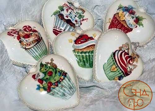 Новогодние Шары Декупаж Мастер Новогодние Шары Декупаж Мастер