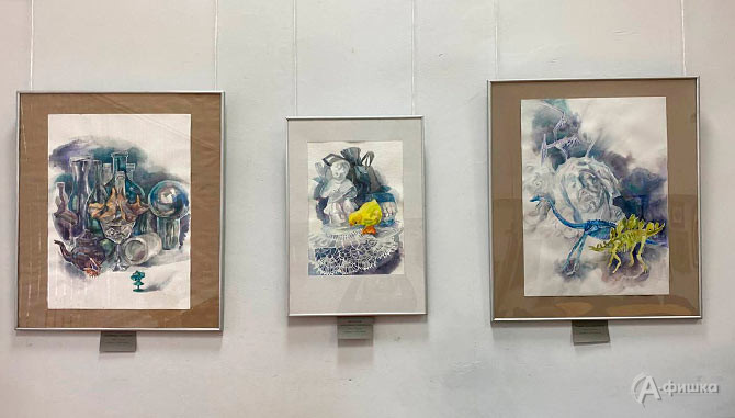 Яна Серпухова. Акварели из серии &laquo;Игрушка в натюрморте&raquo;