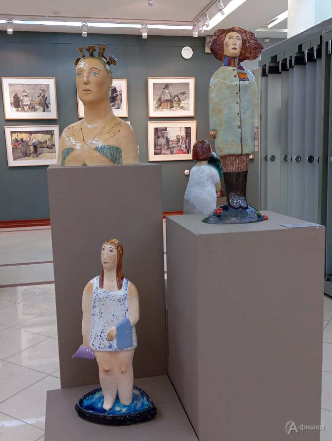 Н. Бодрикова. Скульптурные зарисовки