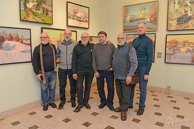 Друзья и коллеги Юрия Рязанцева. Слева на право: С. Дымов Станислав Федорович, Нестерков Владимир Евгеньевич, Аксёнов Владимир Васильевич, Рязанцев Юрий Анатольевич, Данченко Юрий Васильевич, Бондарев Юрий Иванович