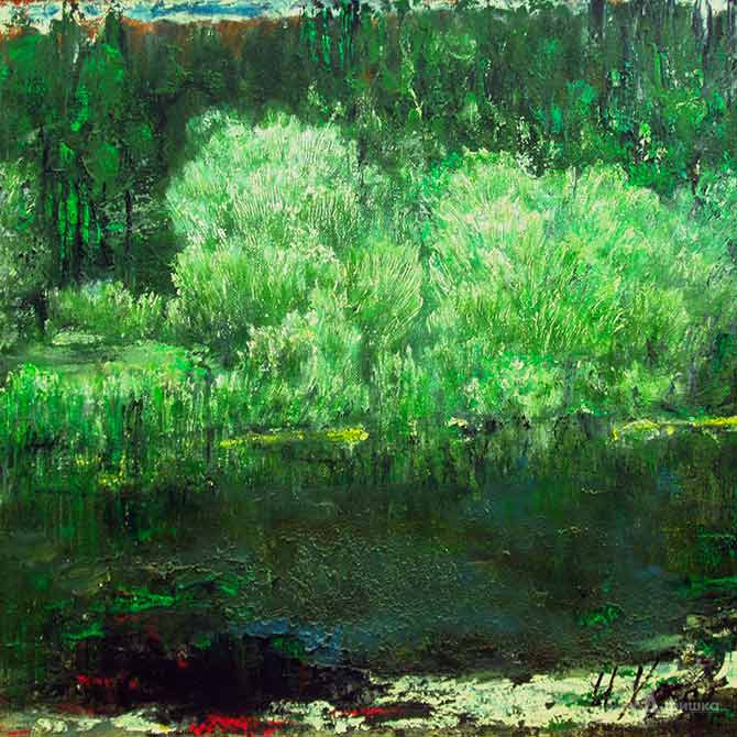 Хегай&nbsp;И. Н. (1930-2011) Лето. 1998&nbsp;г. Холст, масло. 65&times;70