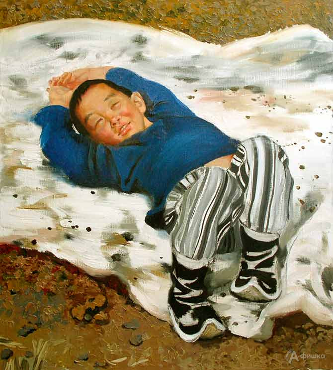 Севергина Екатерина Геннадьевна &laquo;Балбобек&raquo;. 2008&nbsp;г. Холст, масло 62&times;108