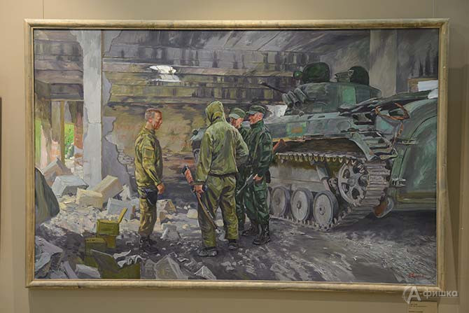 Фаюстов Максим Васильевич. &laquo;Боевое задание&raquo;. 2017, холст/масло, 120х190.