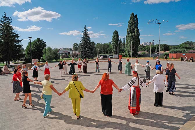Этнодискотека в амфитеатре БГЦНТ