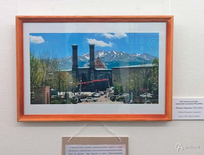 Фрагмент экспозиции выставки Александра Самсонова &laquo;Эрзурум. По следам А. С. Пушкина&raquo;