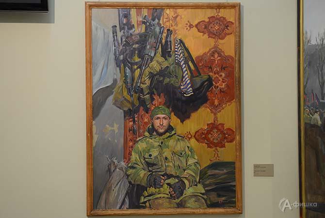 Фаюстов Максим Васильевич. &laquo;Когда не стреляют&raquo;. 2017, холст/масло, 140х100.