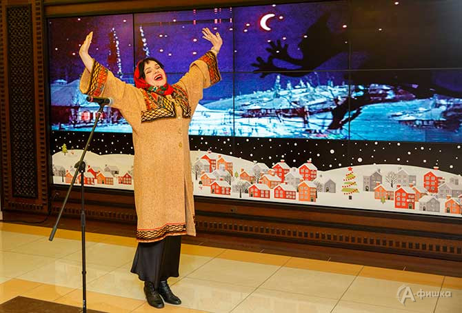 Театрализованное представление актрисы БГАДТ им. Щепкина Екатерины Колченко.