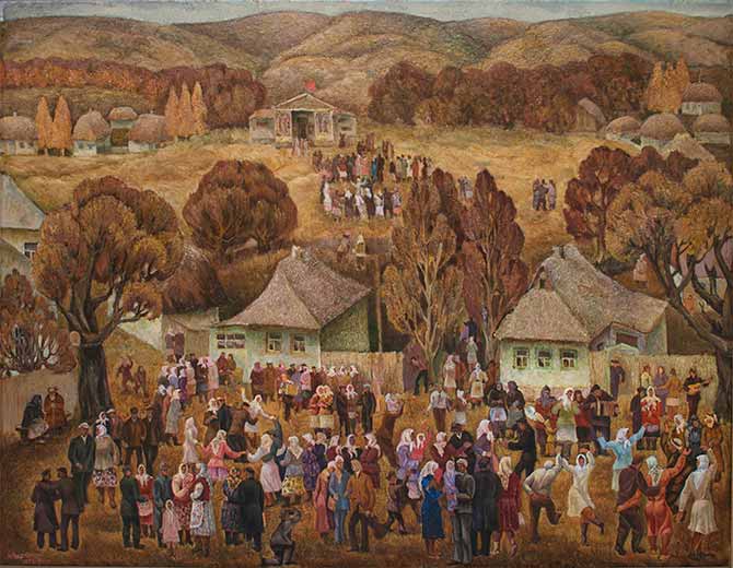 Иван Чернышев «Колхозный праздник»