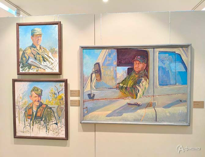 Фаюстов Максим Васильевич. &laquo;Комбат Святой&raquo;. 2023, холст/масло, 100х140.