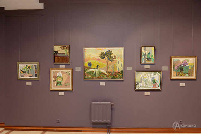 Фрагмент экспозиции выставки &laquo;Юрий Косаговский. Планета Рондизм&raquo; в Белгородском художественном музее