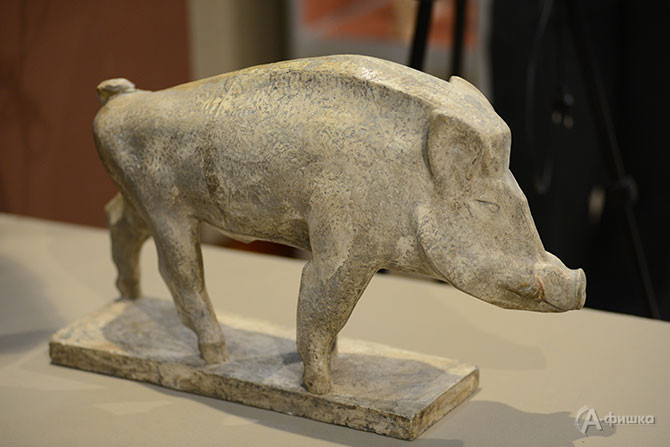 Попандопуло Георгий Николаевич. 1916&nbsp;&mdash; 1992. Вепрь. 1979. Гипс.