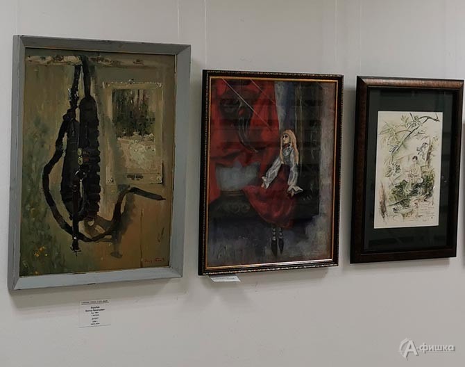 Фрагмент экспозиции выставки БРO ВТОО &laquo;СХР&raquo;