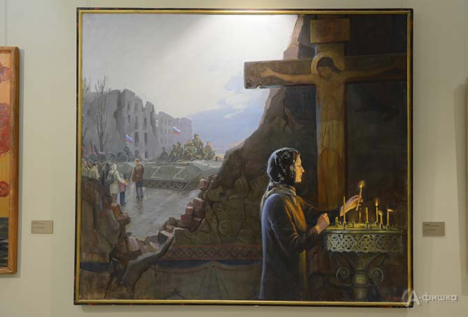 Крюков Алексей Александрович. &laquo;Русская надежда&raquo;. 2024, холст/масло, 185x210.