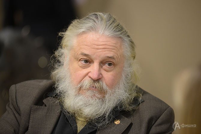 Тугаринов Д. Н. на открытии выставки &laquo;Семья скульпторов&raquo; в Белгороде