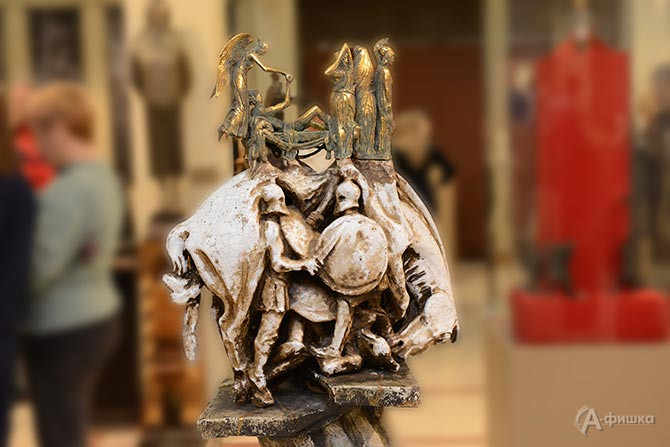 Тугаринов Дмитрий Никитович. 1955. Суд Париса. 2024. Бронза, керамика.